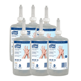 Álcool em Gel Tork Antisséptico para as mãos - 6 frascos de 1 litro cada