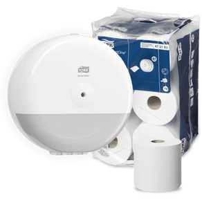 Kit-Dispenser-Smartone-Tork-Universal-e-papel-higienico-profissional