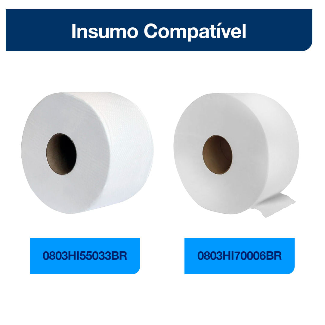 DispenserparapapelhigienicoTorkJumboMiniBranco