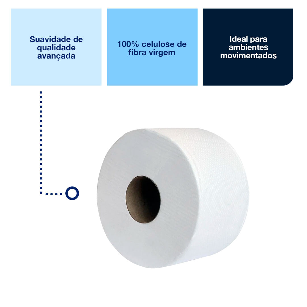 PapelHigienicoTorkfolhasimples8rolosde300metroscadaJumbo