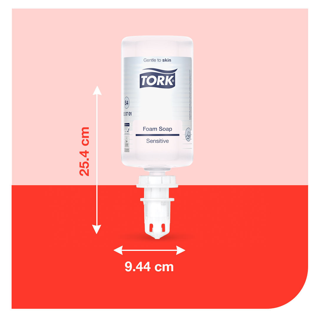 SanoneteTorkEspumaEXTRASuave6frascosde1litrocada