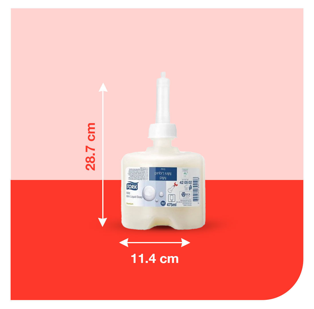 TorkSaboneteLiquidoSuaveMini475ml