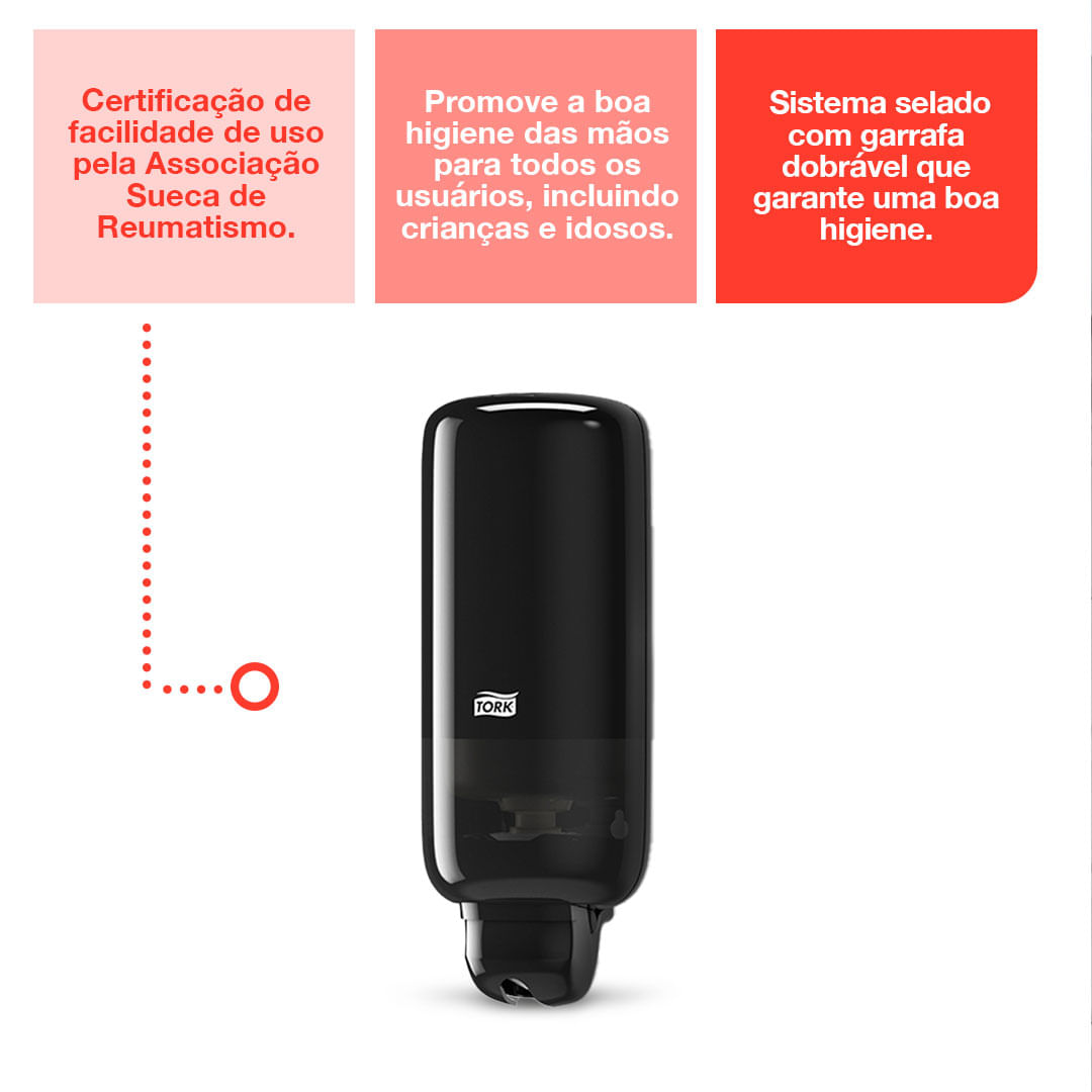 DispenserparaSaboneteLiquidoTorkPreto