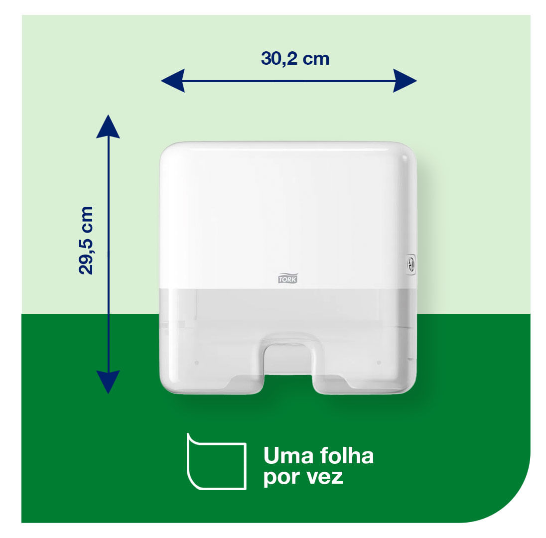 DispenserparaPapelToalhaInterfolhadoTorkMini