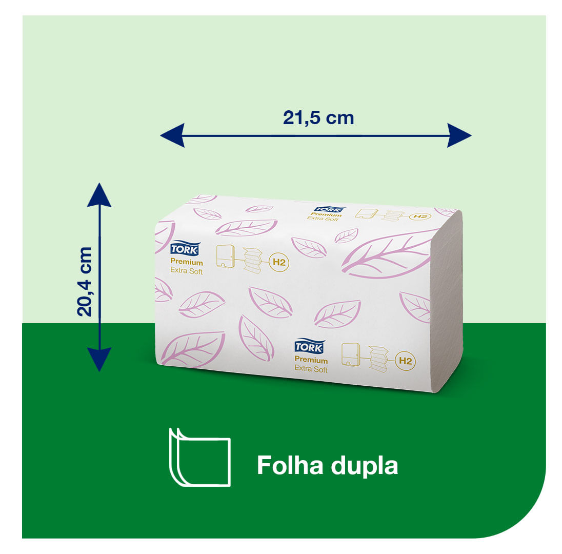 PapelToalhaInterfolhadoTorkUltraPremiumfolhadupla21pacotesde100folhascada
