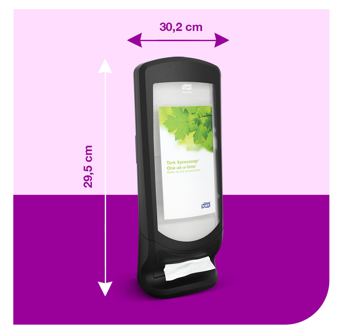 PortaguardanapoTorkXpressnapStandPreto