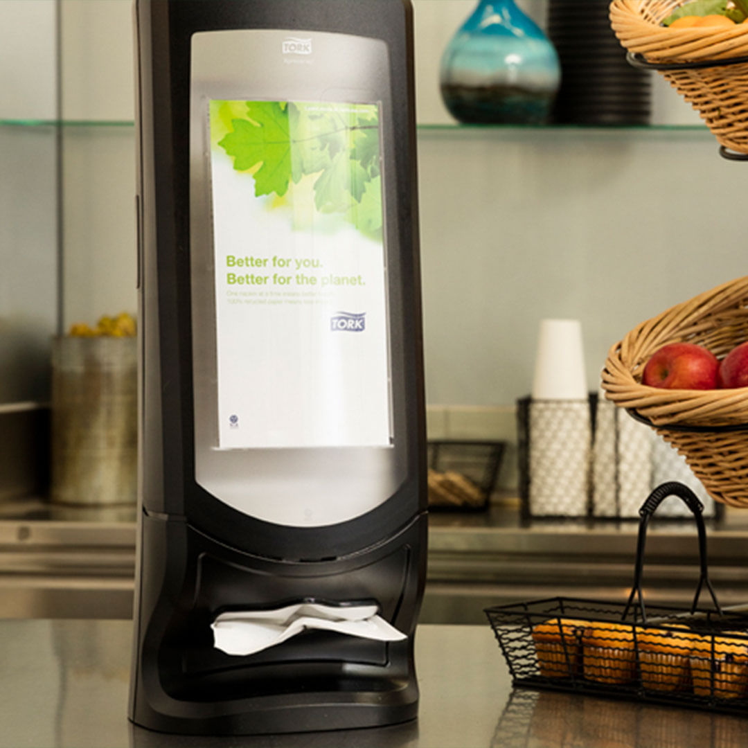 PortaguardanapoTorkXpressnapStandPreto