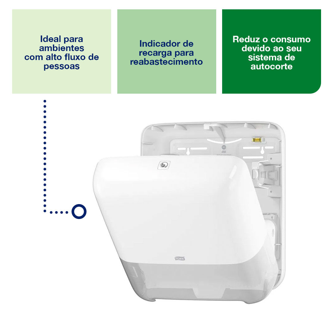 TorkDispenserMaticToalhaRoloBrancoH1